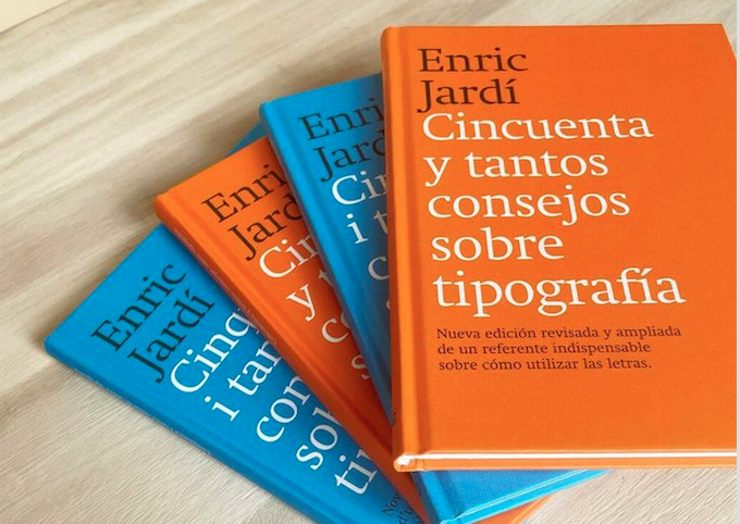 Consejos de Enric Jardí sobre Tipografía